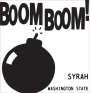 Charles & Charles Boom Boom Syrah 2016 Front Label