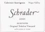 Schrader MX Beckstoffer To Kalon Cabernet Sauvignon (1.5 Liter Magnum) 2001  Front Label
