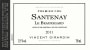 Vincent Girardin Santenay Le Beauregard Premier Cru 2011  Front Label