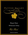 Patton Valley West Block Pinot Noir 2008  Front Label