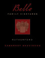 Bello Family Vineyards Cabernet Sauvignon 2013  Front Label