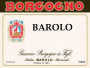 Borgogno Barolo 2000  Front Label