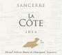 Pascal Jolivet Sancerre La Cote Blanc 2014  Front Label