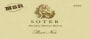 Soter Vineyards Mineral Springs Ranch Pinot Noir 2007  Front Label