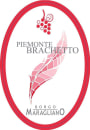 Borgo Maragliano Piemonte Brachetto  Front Label