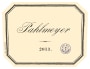 Pahlmeyer Malbec 2013  Front Label