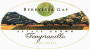 Berryessa Gap Vineyards Tempranillo 2007  Front Label