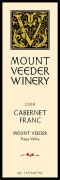 Mount Veeder Winery Cabernet Franc 2008  Front Label