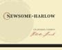 Newsome-Harlow Petite Sirah 2014 Front Label