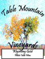 Table Mountain Vineyards Gold 2012 Front Label