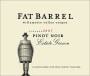 Fat Barrel Estate Grown Pinot Noir 2007  Front Label