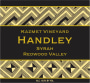 Handley Kazmet Vineyard Syrah 2017  Front Label