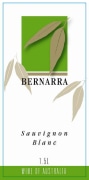 Bernarra Sauvignon Blanc 2015 Front Label