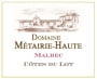Domaine Metairie-Haute Cotes du Lot Malbec 2016  Front Label