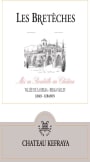 Chateau Kefraya Les Breteches 2018  Front Label