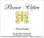 Brewer-Clifton Machado Chardonnay 2013  Front Label