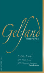 Gelfand Vineyards Petite Cab 2019  Front Label