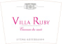 * Villa Ruby Caresse de Rose 2016 Front Label