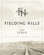 Fielding Hills Winery Riverbend Vineyard Syrah 2012 Front Label