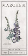 Marchesi Zinfandel 2016  Front Label