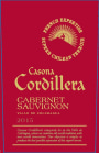 Casona Cordillera Cabernet Sauvignon 2015 Front Label