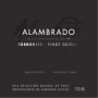 Santa Julia Alambrado Torrontes Pinot Grigio 2013  Front Label