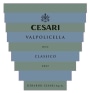 Cesari Valpolicella Classico 2017  Front Label