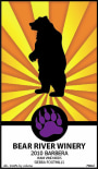 Bear River Barbera 2010  Front Label