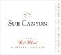 Sur Canyon Red Blend 2014  Front Label