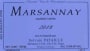 Sylvain Pataille Marsannay 2018  Front Label