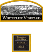 Whitecliff Vineyard & Winery Reserve Riesling 2013 Front Label