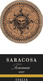 Saracosa Rosso di Toscana 2019  Front Label