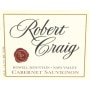 Robert Craig Cellars Howell Mountain Cabernet Sauvignon 1995  Front Label
