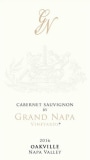 Grand Napa Vineyards Oakville Cabernet Sauvignon 2016  Front Label