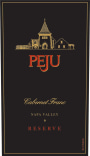 Peju Winery Napa Valley Reserve Cabernet Franc 2014  Front Label