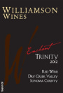 Williamson Wines Enchant Trinity Grenache Shiraz Mouverde 2012  Front Label