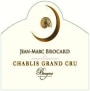 Brocard Chablis Bougros Grand Cru 2014  Front Label