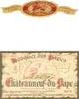 Bosquet des Papes Chateauneuf-du-Pape Cuvee Grenache 1998  Front Label