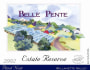 Belle Pente Estate Reserve Pinot Noir 2002 Front Label