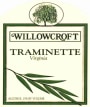Willowcroft Vineyard Traminette 2014 Front Label