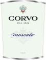 Corvo Moscato 2015 Front Label