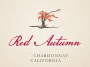 Red Autumn Chardonnay 2015  Front Label