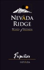 Pahrump Valley Winery Ridge Primitivo 2013 Front Label