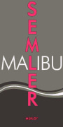 Malibu Wines Semler Merlot 2013 Front Label