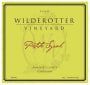 Wilderotter Vineyard and Winery Petite Sirah 2009  Front Label