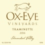 Ox-Eye Vineyards Traminette 2014  Front Label
