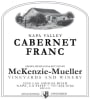 McKenzie-Mueller Vineyards & Winery Cabernet Franc 2013  Front Label