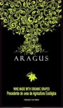 Bodegas Aragonesas Aragus Organic 2016  Front Label