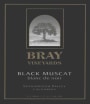 Bray Vineyards Blanc de Noir Black Muscat 2014  Front Label