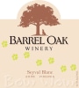 Barrel Oak Winery Seyval Blanc 2008 Front Label